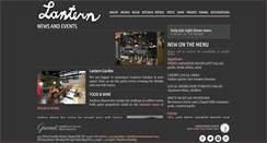 Desktop Screenshot of lanternrestaurant.com